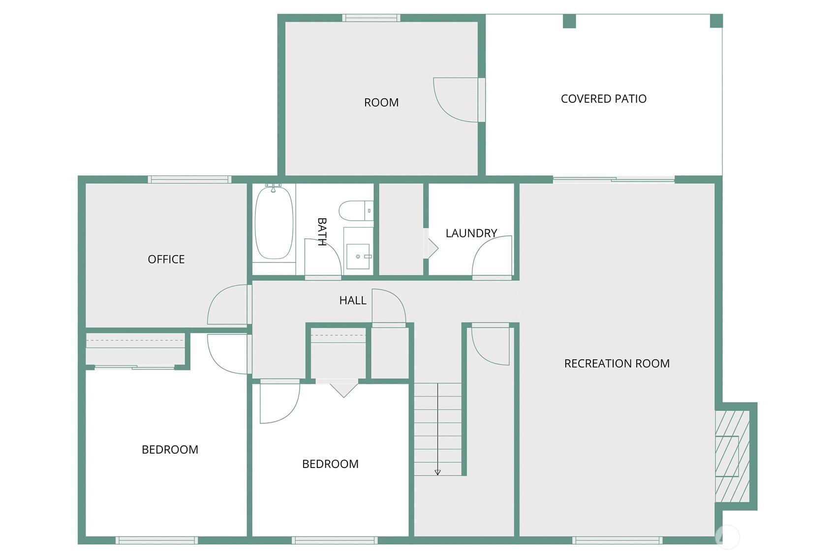 9548 3rd Avenue Northwest Seattle, WA 98117 - Photo 38 of 40 a picture of a wall with a white wall and a white wall