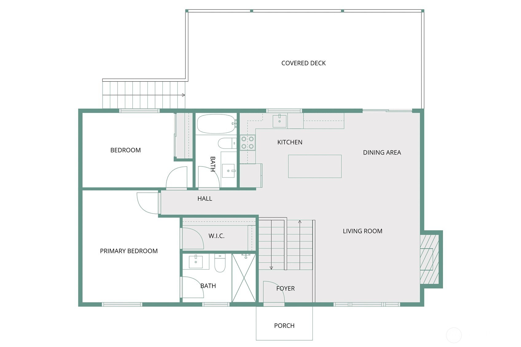 9548 3rd Avenue Northwest Seattle, WA 98117 - Photo 39 of 40 a black and white photo of a living room