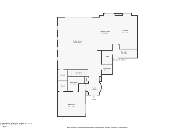$1,050,000 | 617 West Cantebria Drive, Gilbert, AZ 85233
