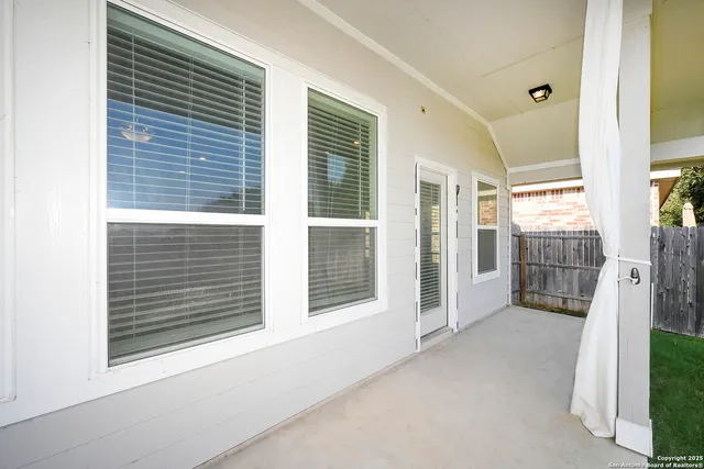 a view of outdoor space and balcony