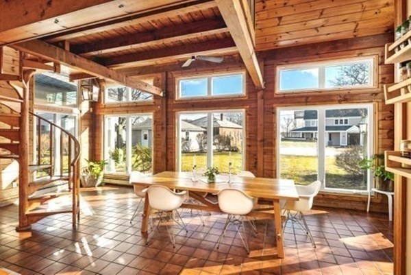 12 Mitchell Avenue Scituate, MA 02066 - Photo 17 of 30 a view of a dining room with furniture wooden floor and a rug