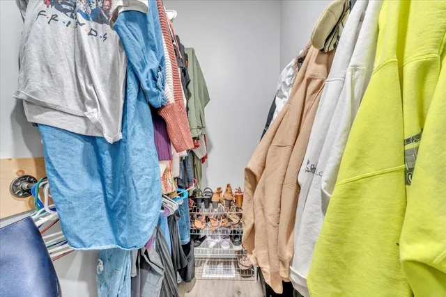 a view of a storage & utility room