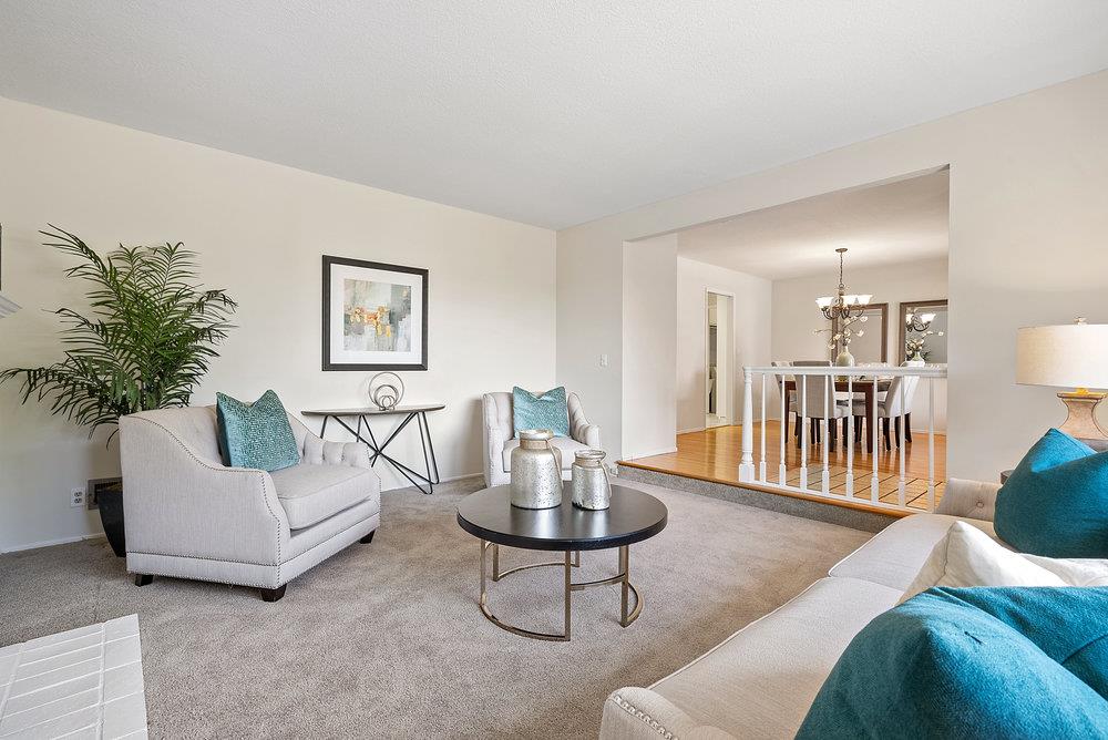 1121 Yorkshire Drive Cupertino, CA 95014 - Photo 6 of 30 a living room with furniture and a table