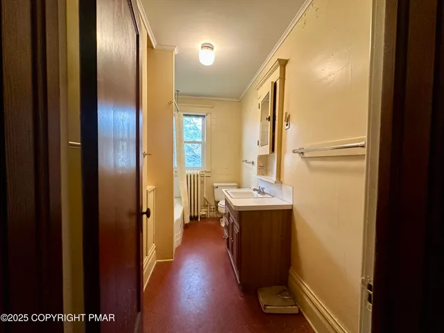 a view of an entryway door