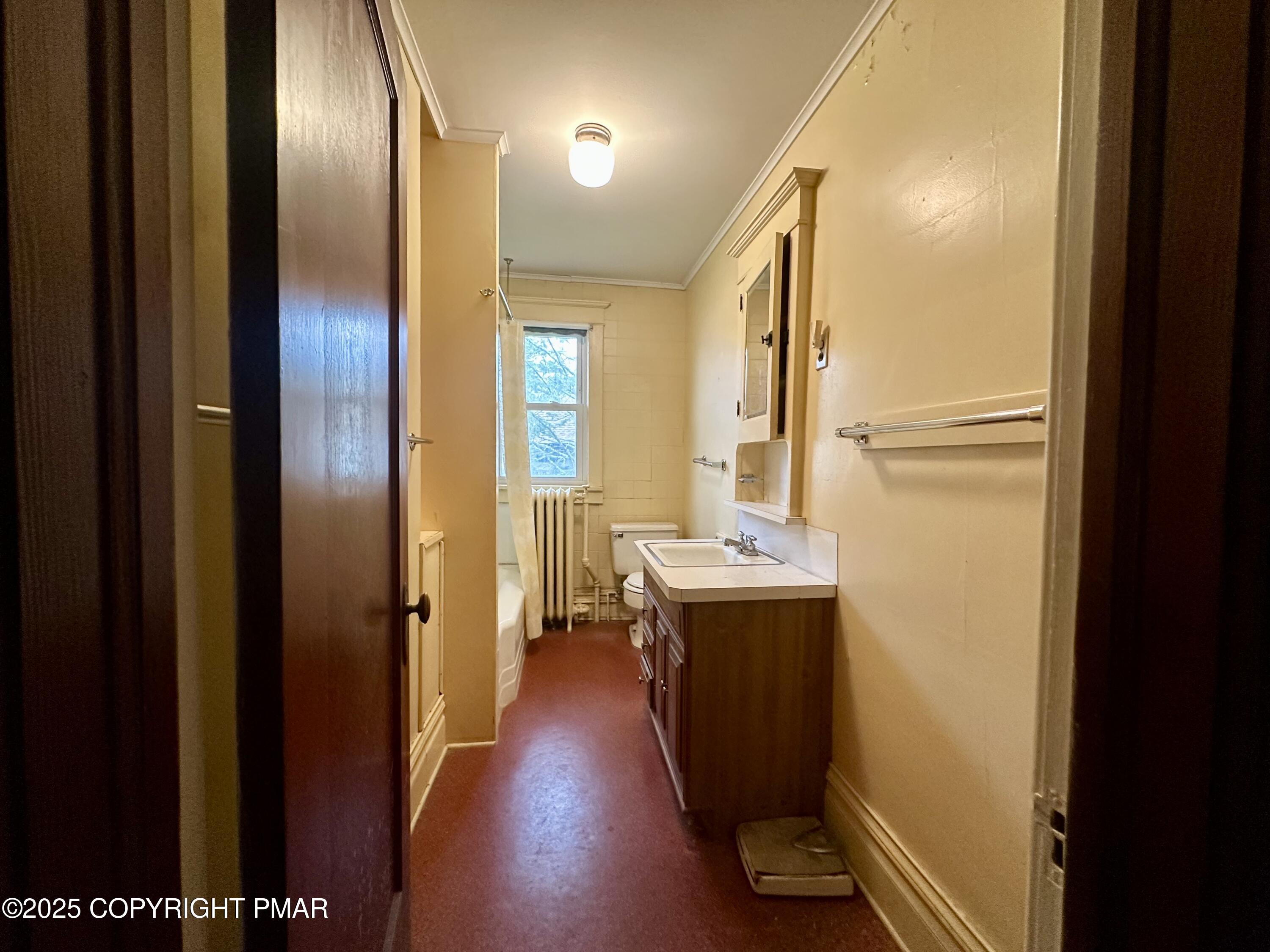 22 Fairview Avenue Mount Pocono, PA 18344 - Photo 17 of 22 a view of a hallway with wooden floor