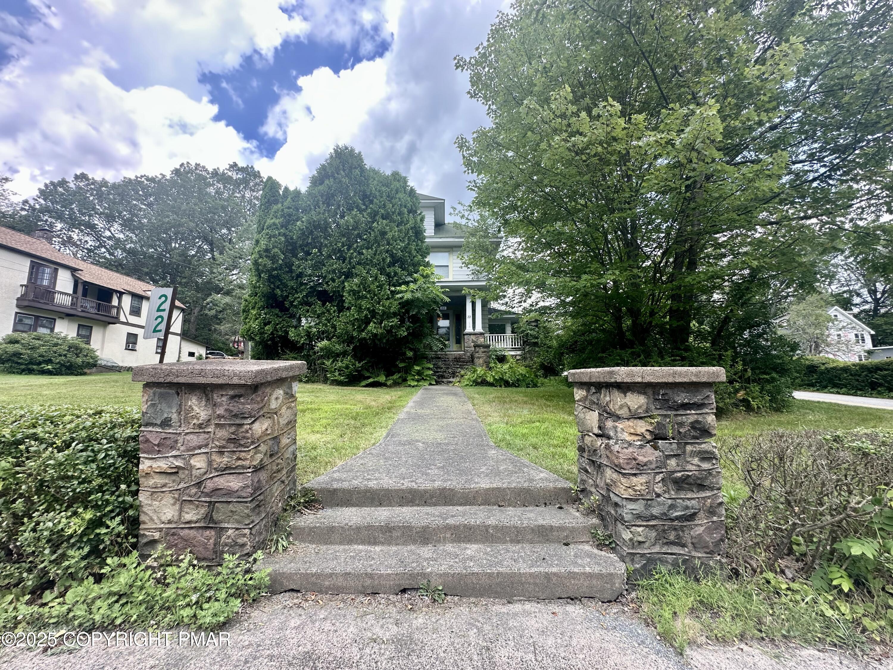 22 Fairview Avenue Mount Pocono, PA 18344 - Photo 3 of 22 a view of garden with wooden stairs