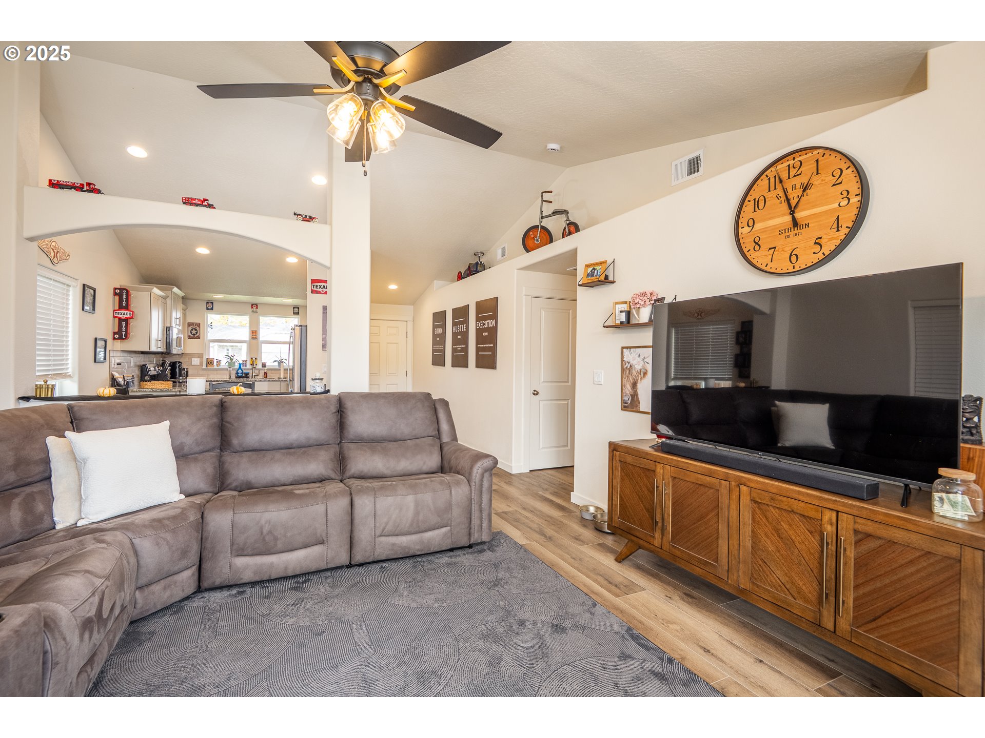 4967 Cedar View Drive Springfield, OR 97478 - Photo 8 of 22 a living room with furniture and a flat screen tv