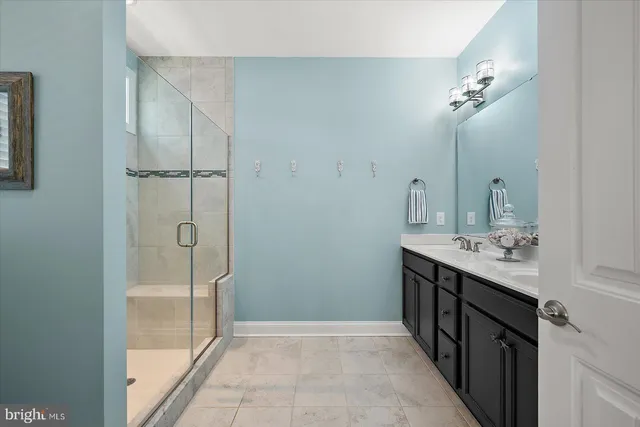 a view of workspace with wooden floor windows