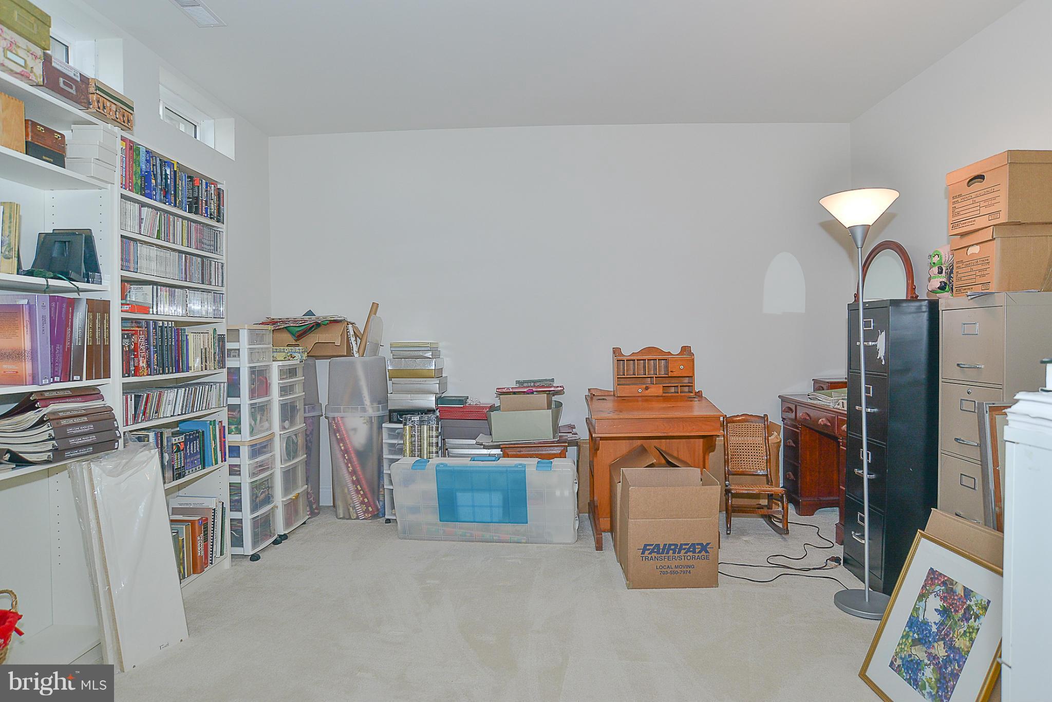 7714 Huntsman Boulevard Springfield, VA 22153 - Photo 27 of 30 Den/study/5th bedroom in basement (no window)