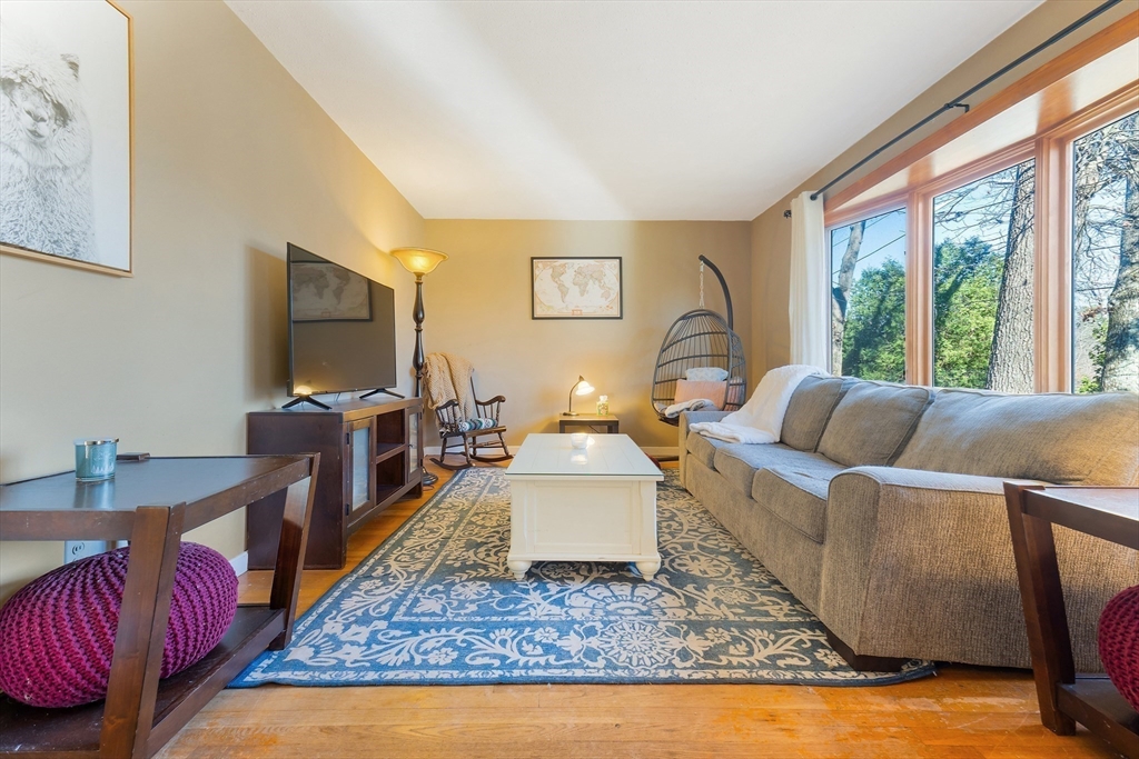 3 Riverside Road Billerica, MA 01821 - Photo 3 of 42 a living room with furniture a flat screen tv and a rug