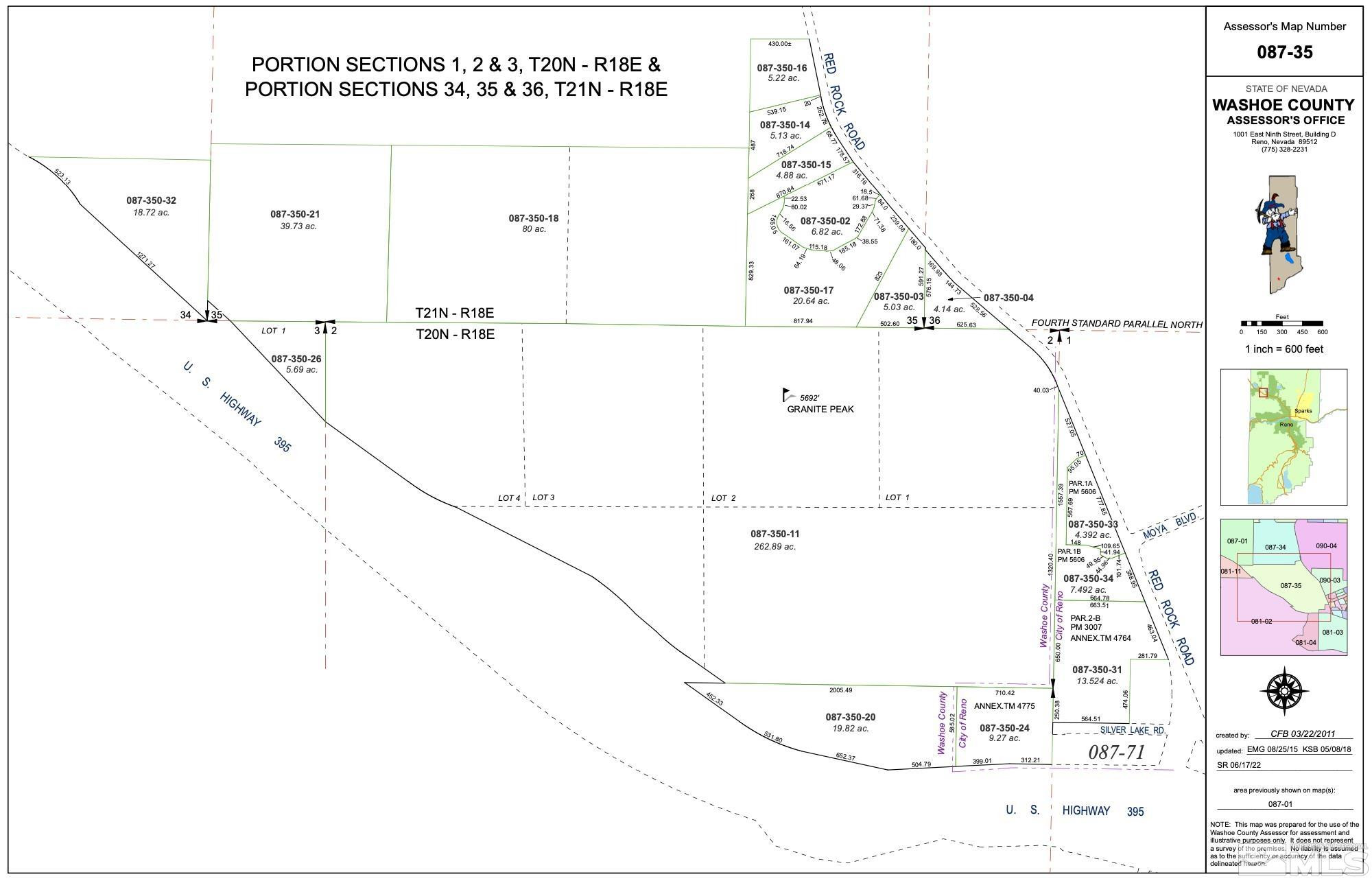 19.82 Acres, Unit 8735020 APN Reno, NV 89508 - Photo 6 of 6 Photo 6