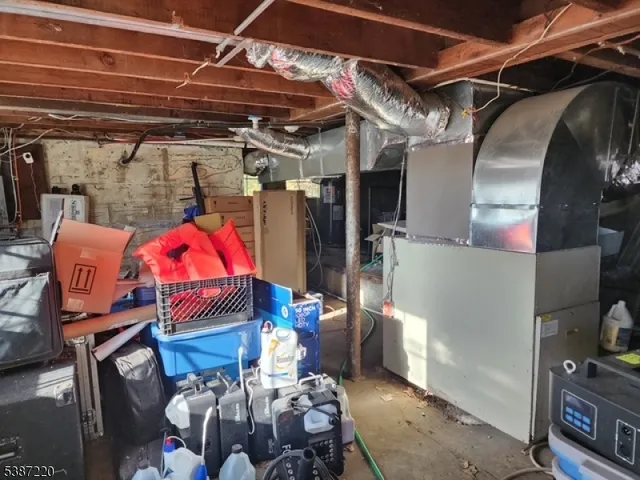 a view of storage and utility room