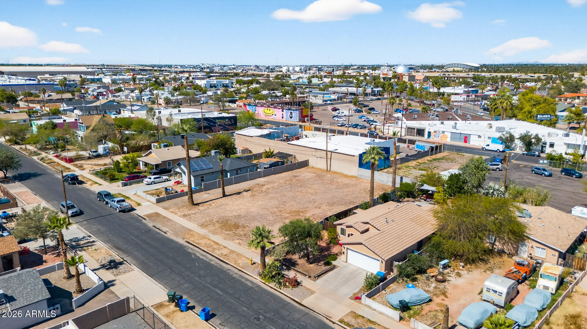 1244 West Pierce Street Phoenix, AZ 85007 - Photo 4 of 31 an aerial view of a city