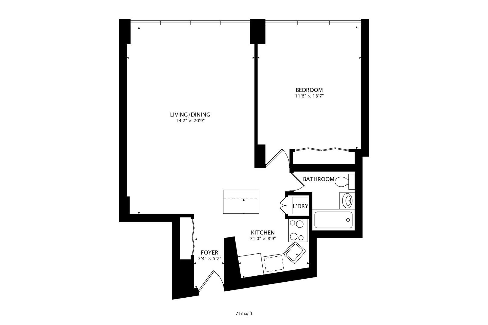 2930 North Sheridan Road, Unit 1205 Chicago, IL 60657 - Photo 19 of 36 Gallery Image 19