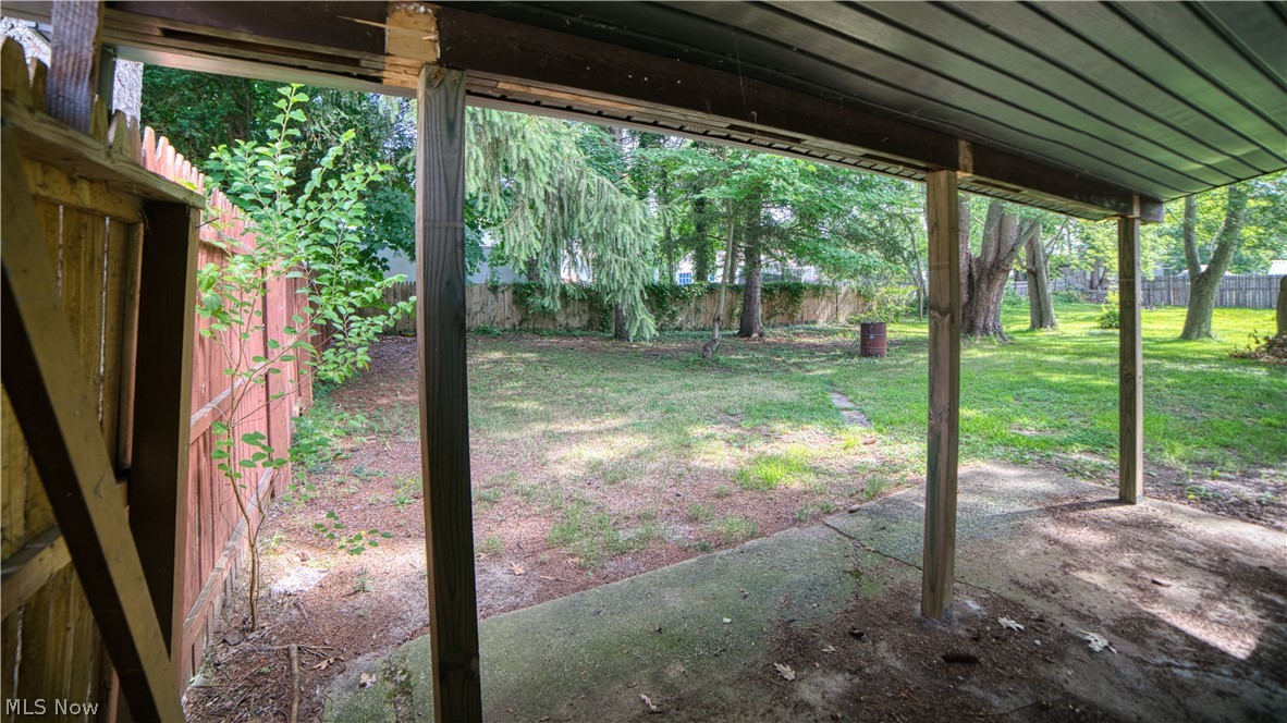160 Welton Road Conneaut, OH 44030 - Photo 15 of 16 View of yard featuring a patio area