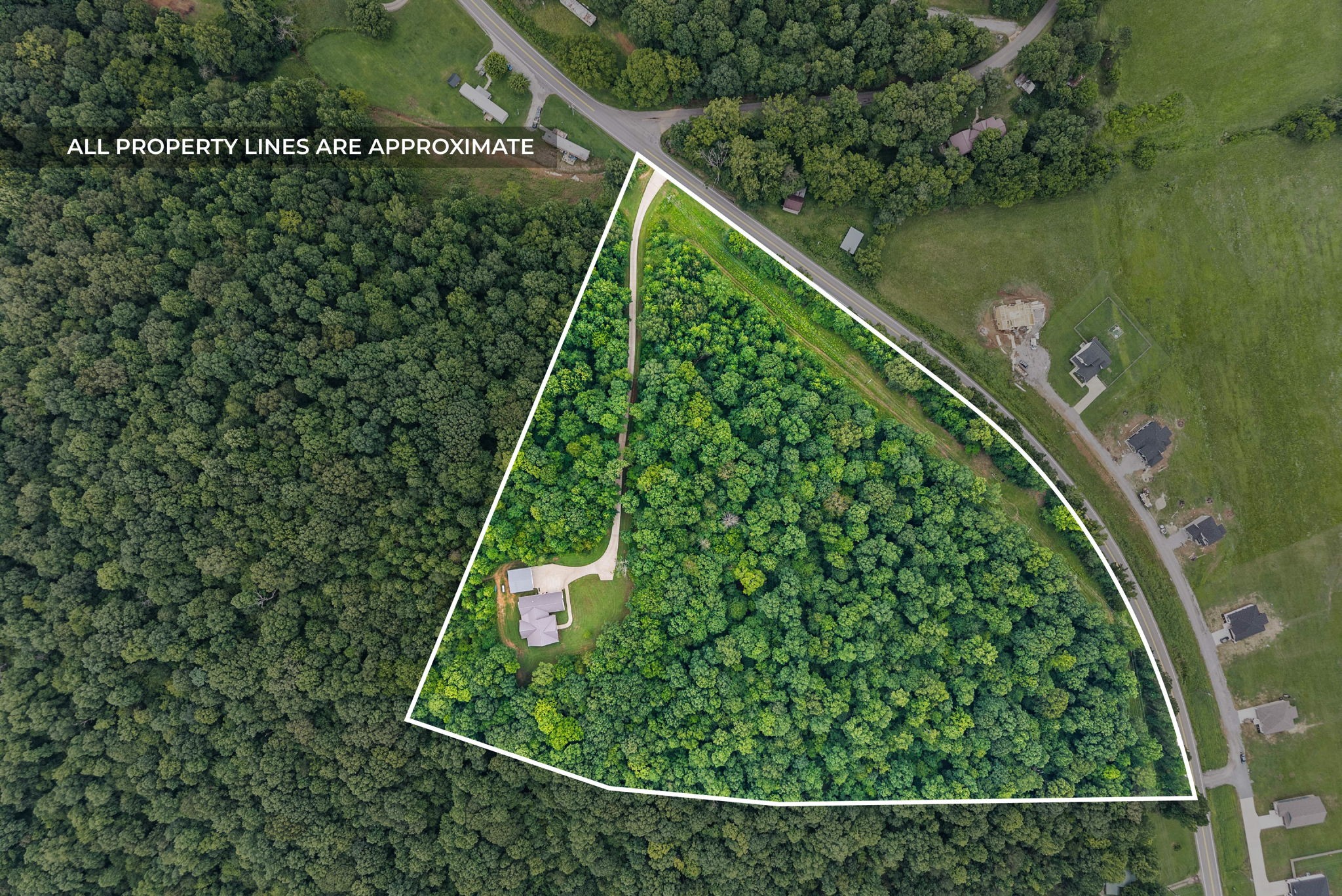 1895 Highway 13 Cunningham, TN 37052 - Photo 3 of 33 a view of a yard from a balcony