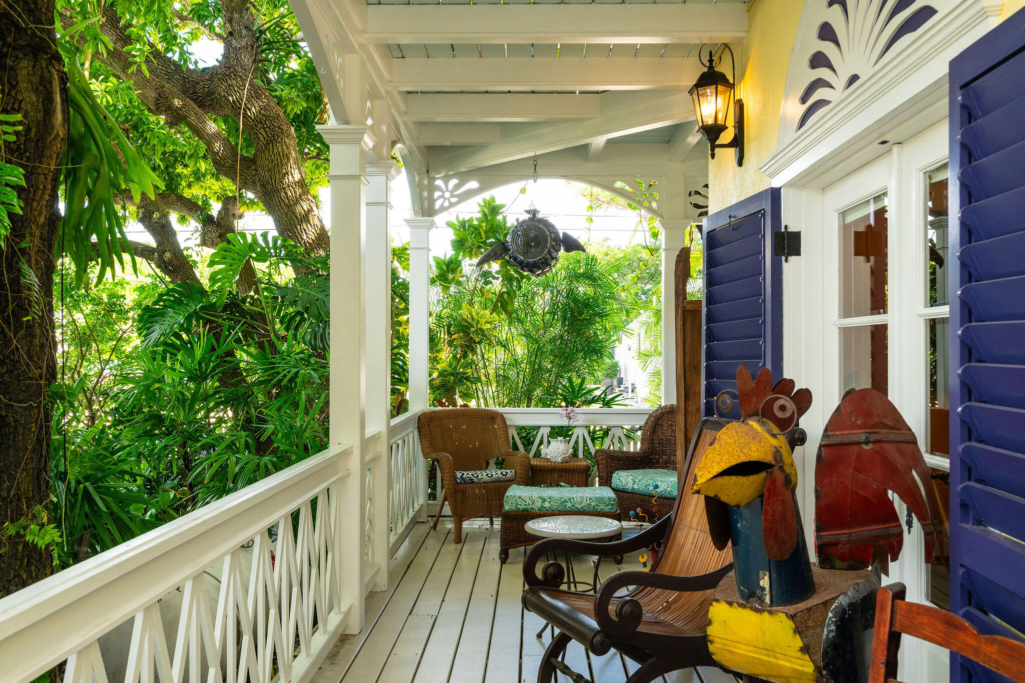600 Elizabeth Street Key West, FL 33040 - Photo 18 of 90 Front Lower Veranda