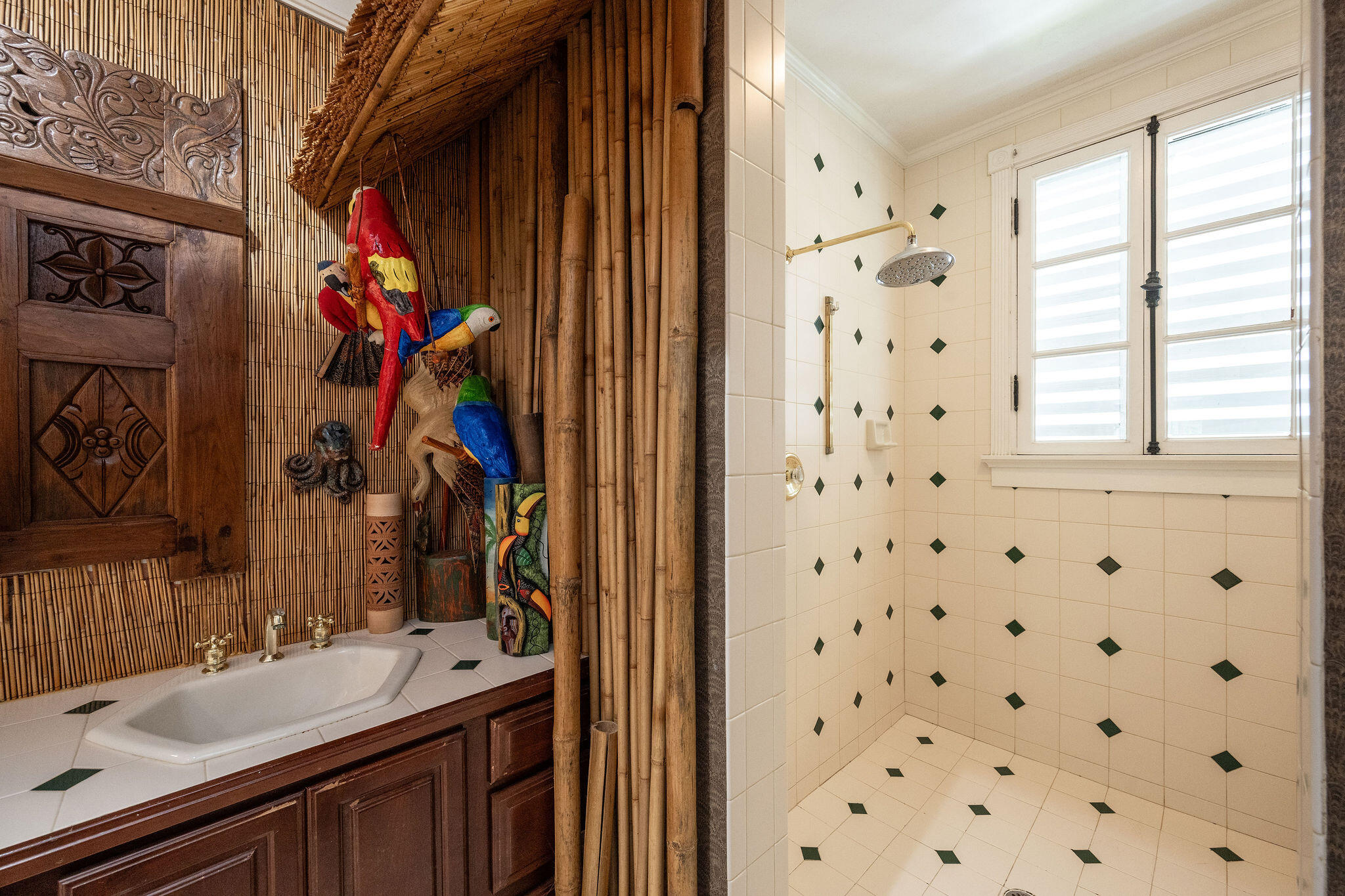 600 Elizabeth Street Key West, FL 33040 - Photo 41 of 90 Tile Shower with Bench Seat