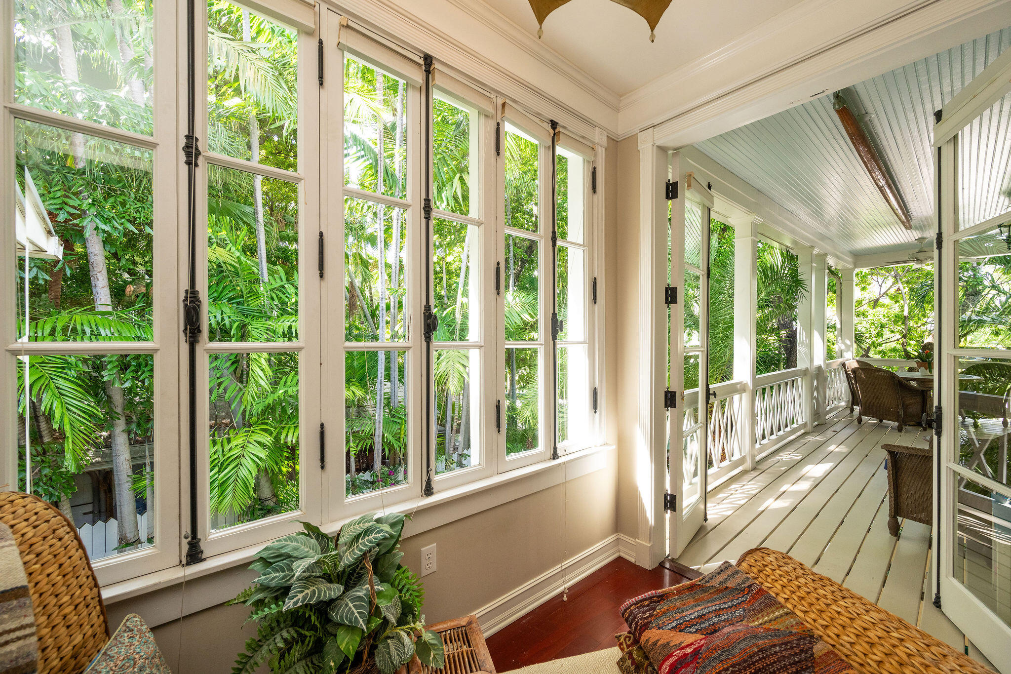 600 Elizabeth Street Key West, FL 33040 - Photo 43 of 89 Serene Views from Cozy Reading Nook