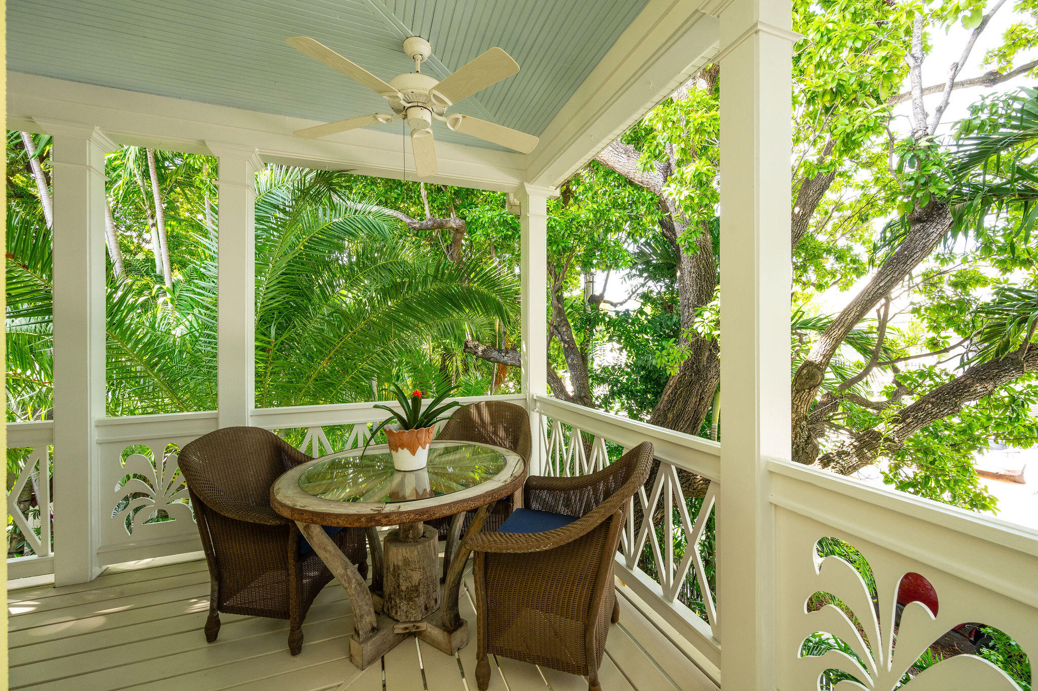600 Elizabeth Street Key West, FL 33040 - Photo 46 of 89 Dining Area on Upper Veranda