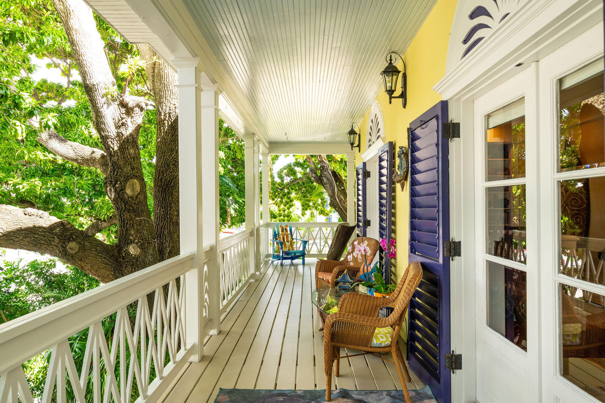 600 Elizabeth Street Key West, FL 33040 - Photo 49 of 90 French Doors from Library / Office