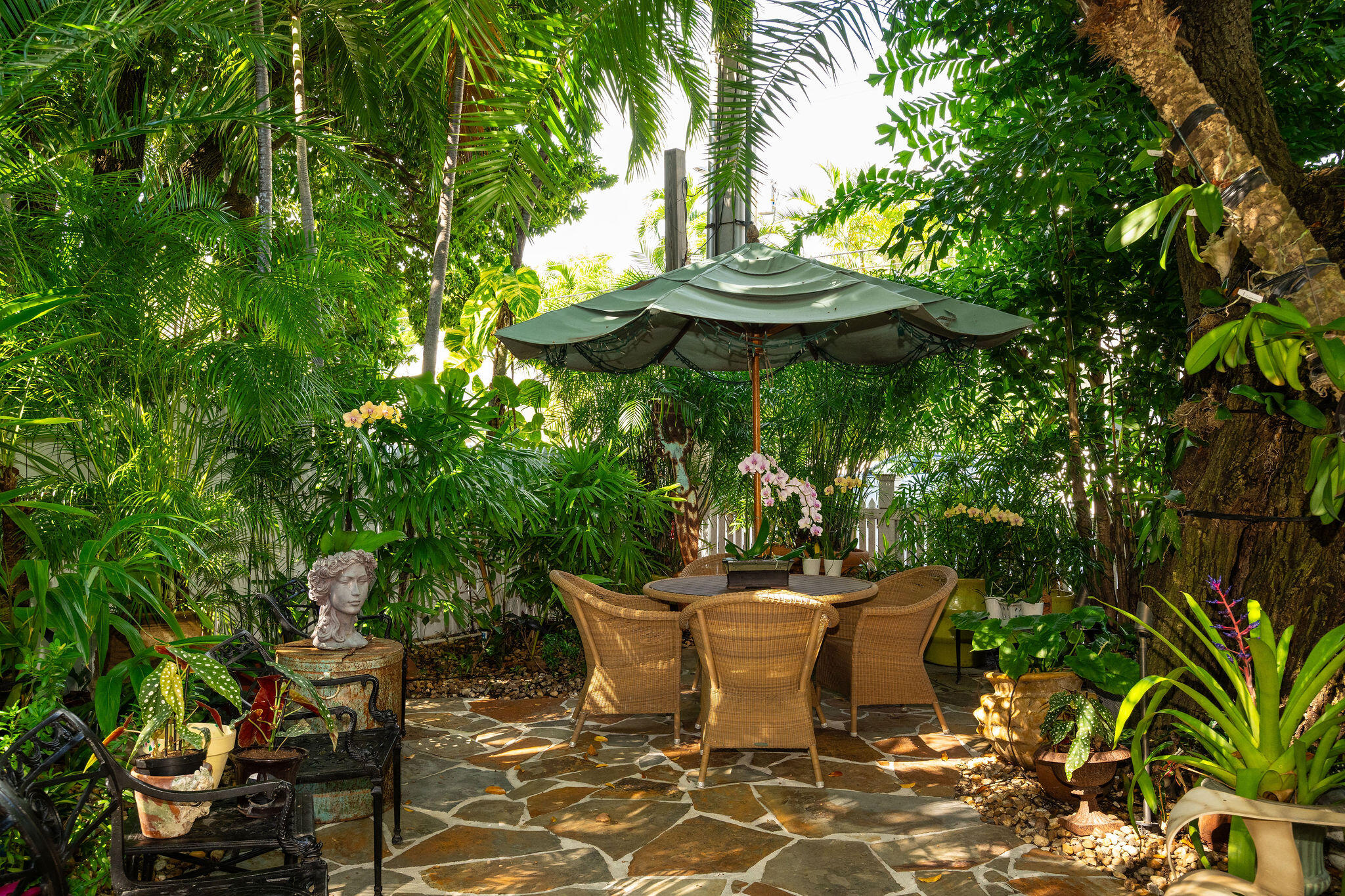 600 Elizabeth Street Key West, FL 33040 - Photo 78 of 90 Stone Paved Courtyard