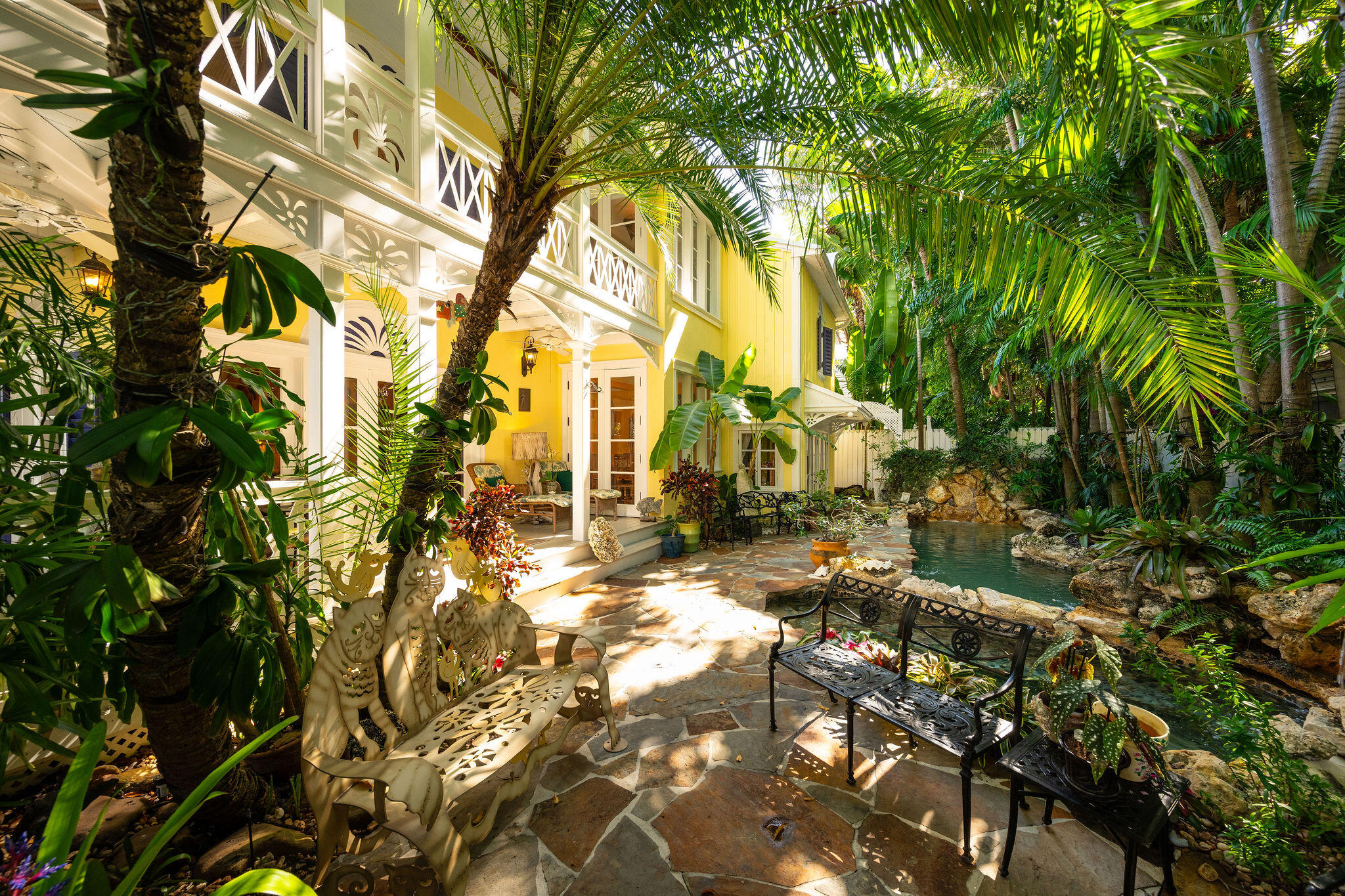 600 Elizabeth Street Key West, FL 33040 - Photo 80 of 90 View from the Courtyard