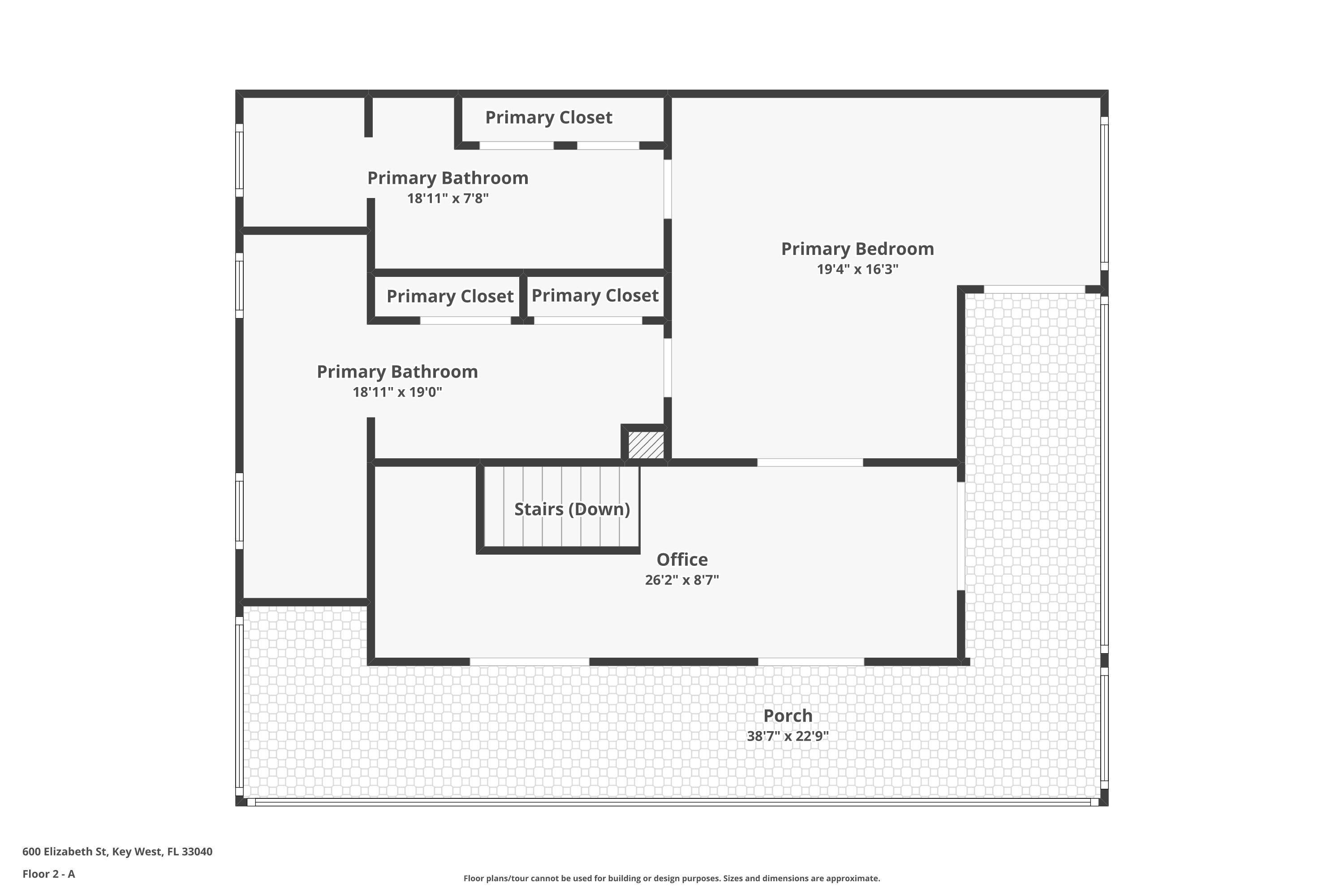 600 Elizabeth Street Key West, FL 33040 - Photo 87 of 89 2nd Floor - Primary Suite