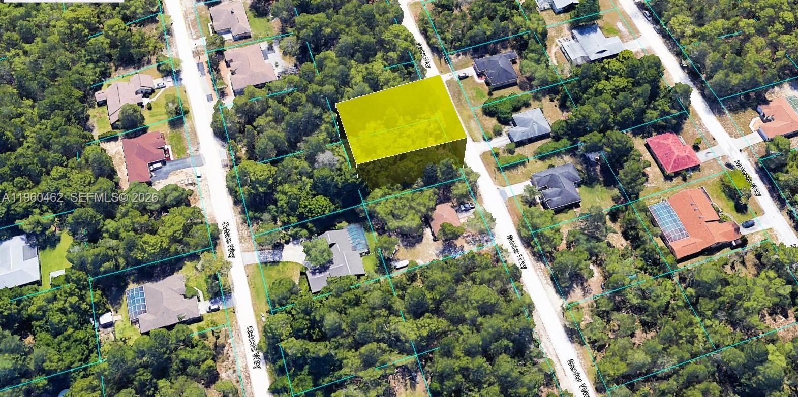8977 Senior Way Brooksville, FL 34613 - Photo 5 of 5 an aerial view of residential house with yard and swimming pool