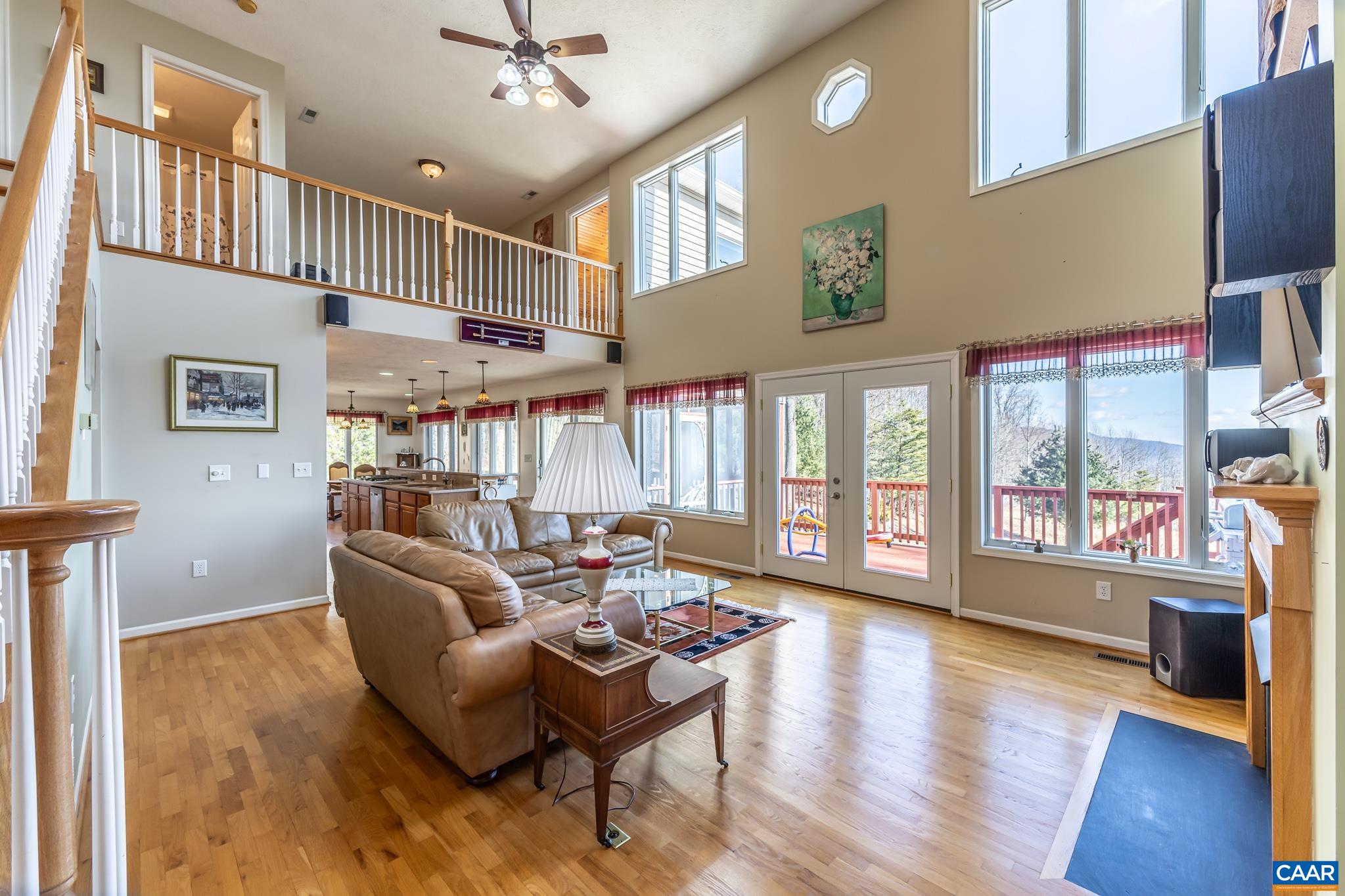 654 Saddleback Road Stanardsville, VA 22973 - Photo 5 of 75 a living room with furniture and a wooden floor