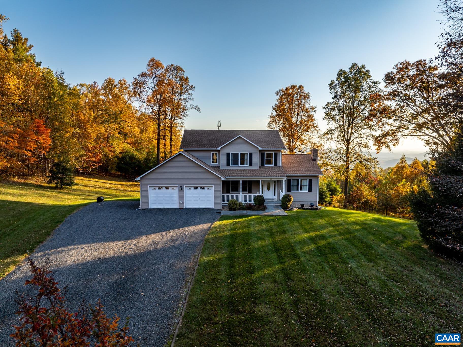 654 Saddleback Road Stanardsville, VA 22973 - Photo 59 of 75 a house view with a garden space
