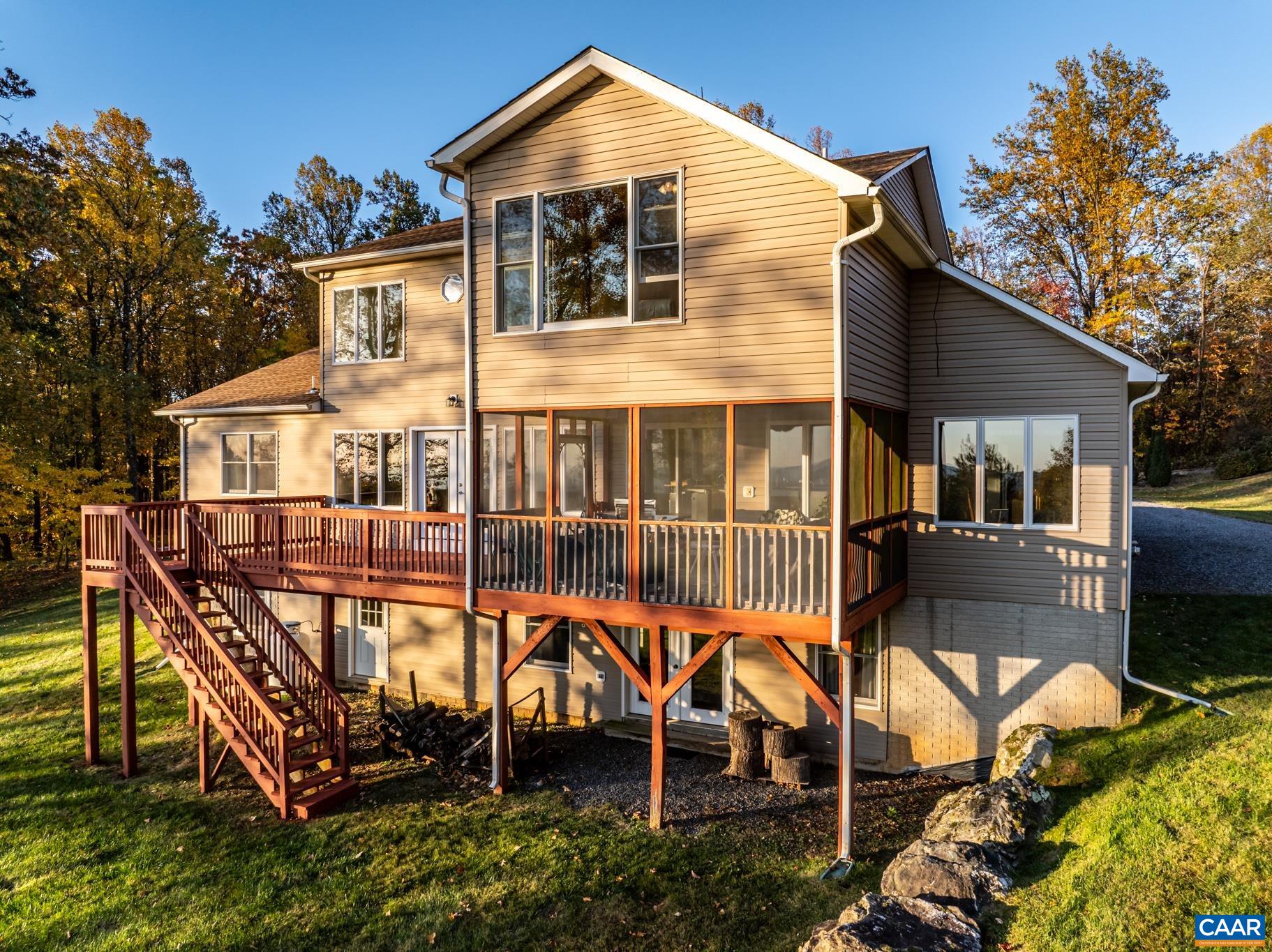 654 Saddleback Road Stanardsville, VA 22973 - Photo 60 of 75 Rear of Home