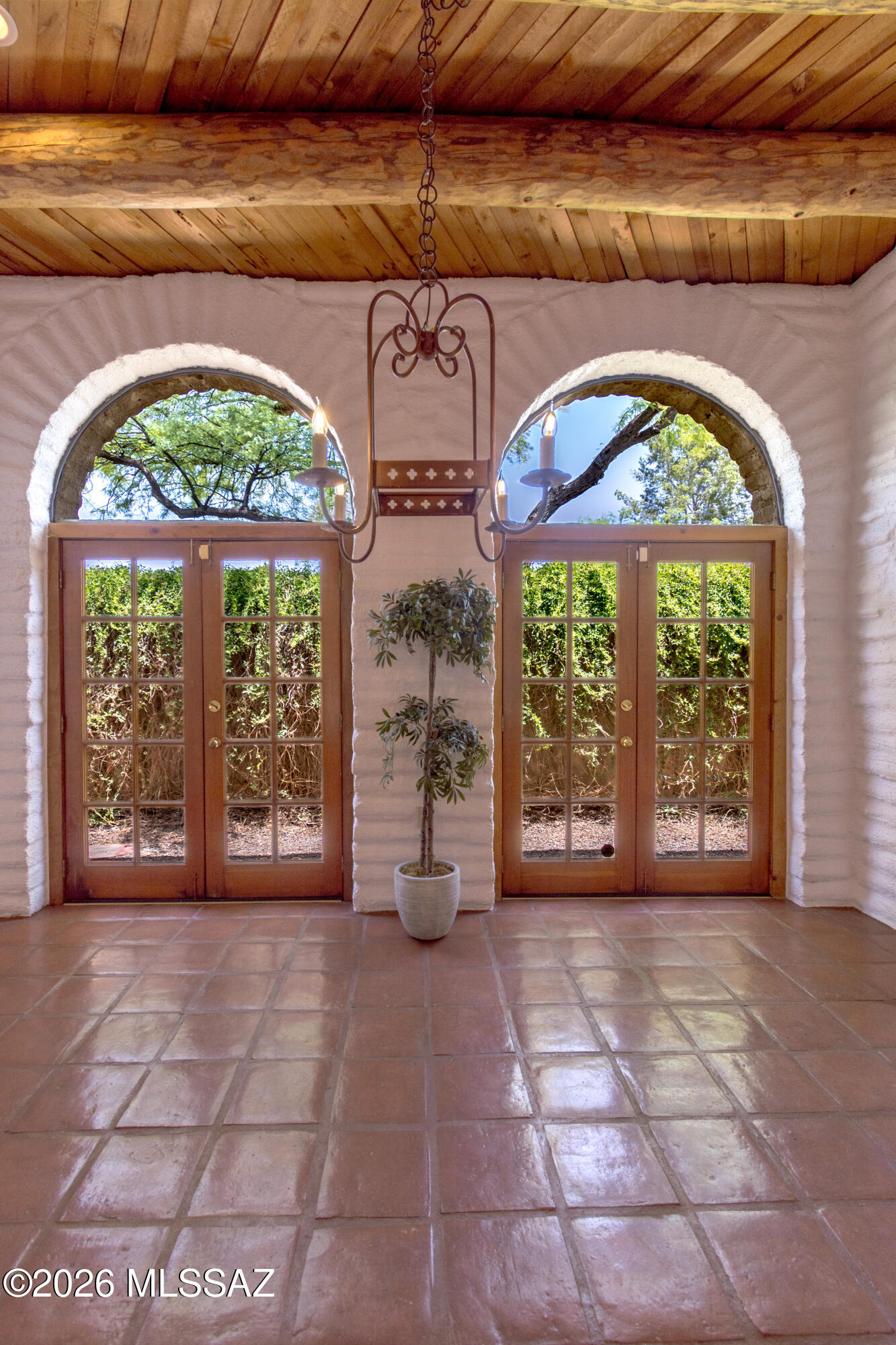 5092 East Fort Lowell Road Tucson, AZ 85712 - Photo 6 of 37 Multiple French Doors to Courtyards