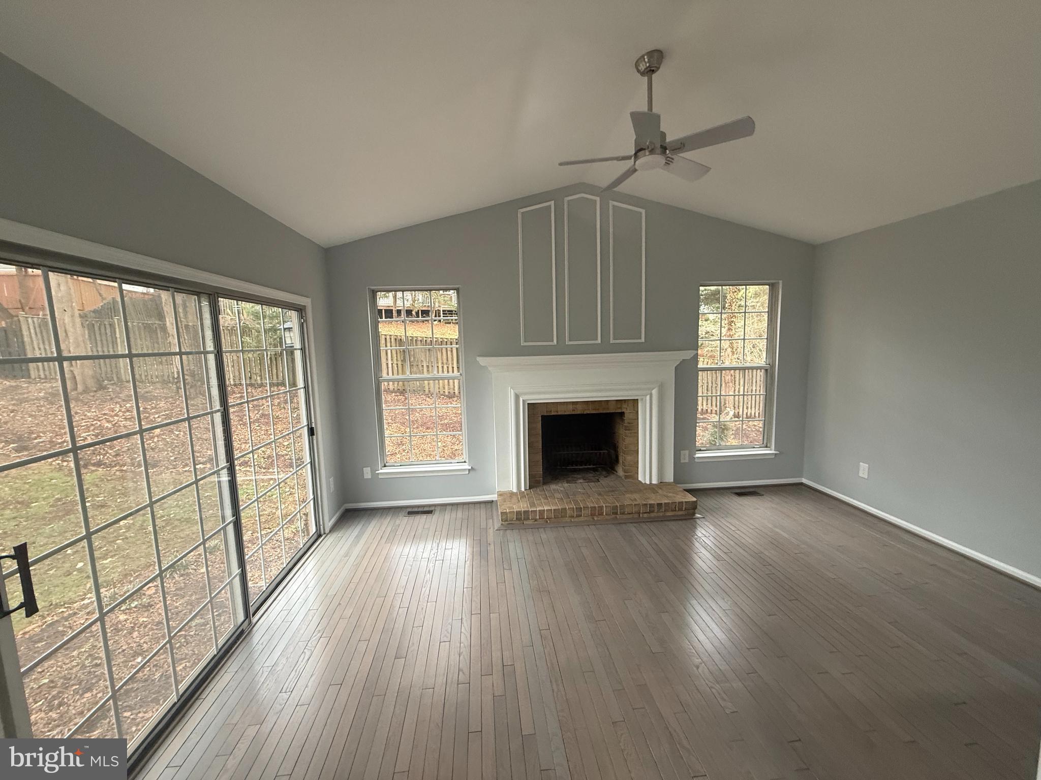 12318 Valley High Road Herndon, VA 20170 - Photo 3 of 8 Family Room with wood burning fireplace