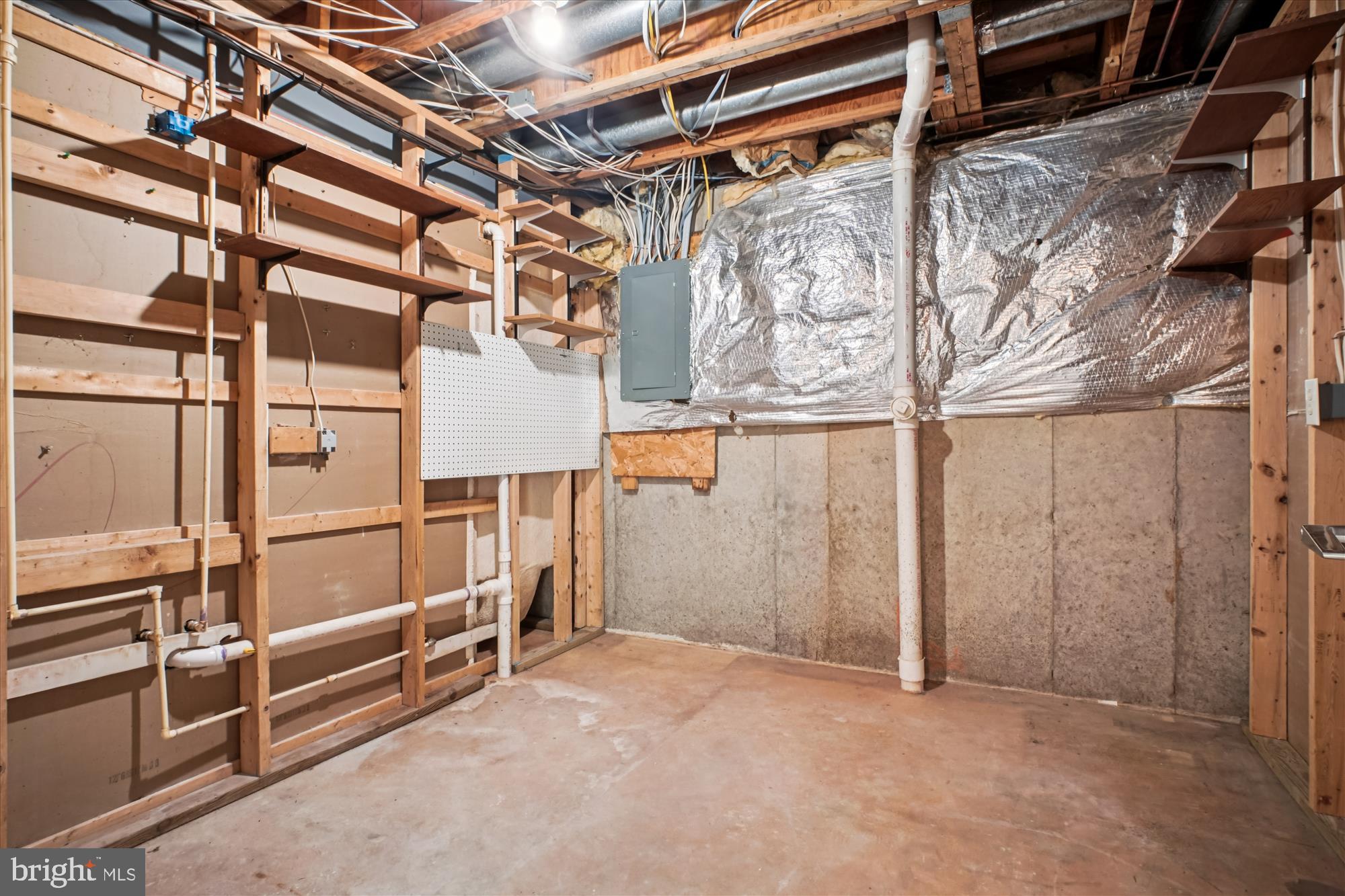 12318 Valley High Road Herndon, VA 20170 - Photo 45 of 56 a view of an empty room with a staircase