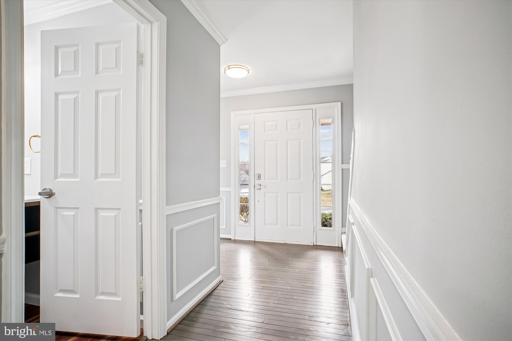 12318 Valley High Road Herndon, VA 20170 - Photo 9 of 56 a view of a hallway with wooden floor