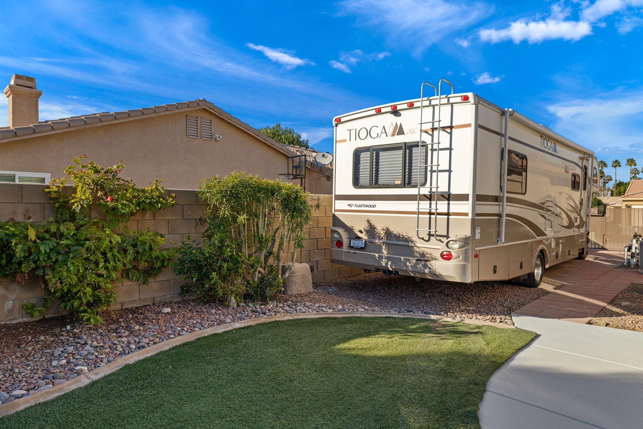81107 Portola Circle Indio, CA 92201 - Photo 40 of 40 a view of a house with backyard