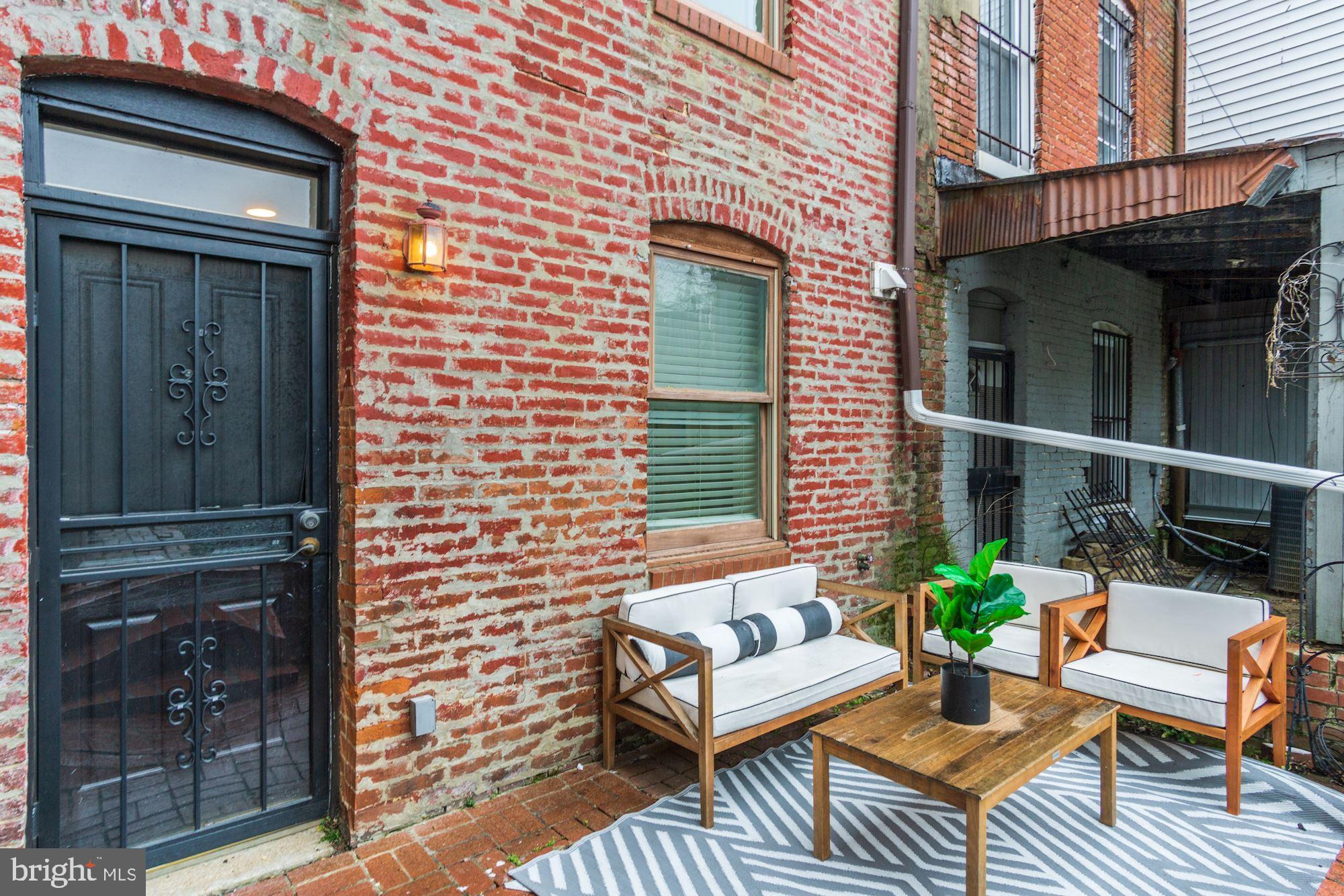 1144 5th Street Northeast Washington, DC 20002 - Photo 35 of 37 Large Backyard with Parking for 2+ Cars