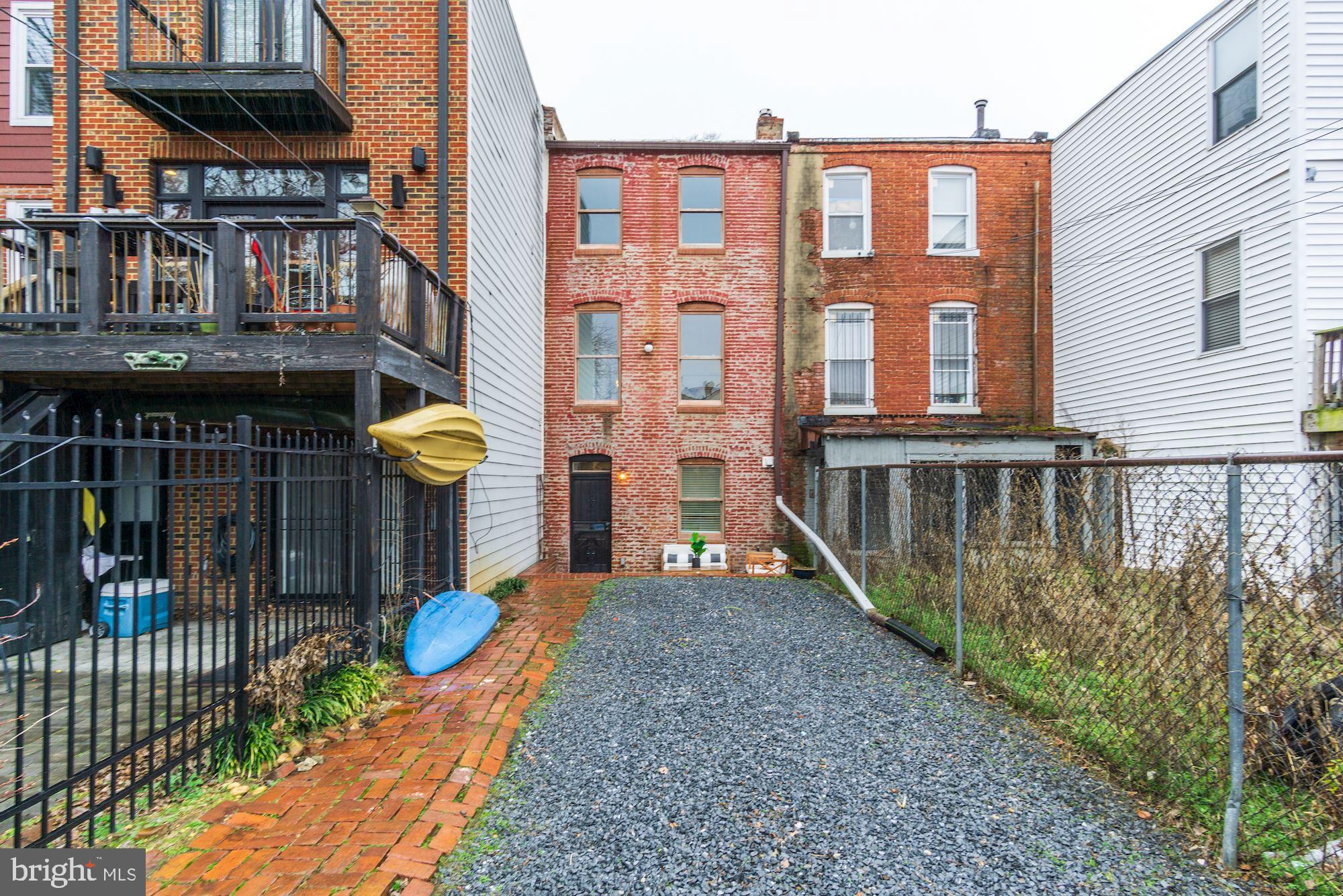 1144 5th Street Northeast Washington, DC 20002 - Photo 37 of 37 Large Backyard with Parking for 2+ Cars