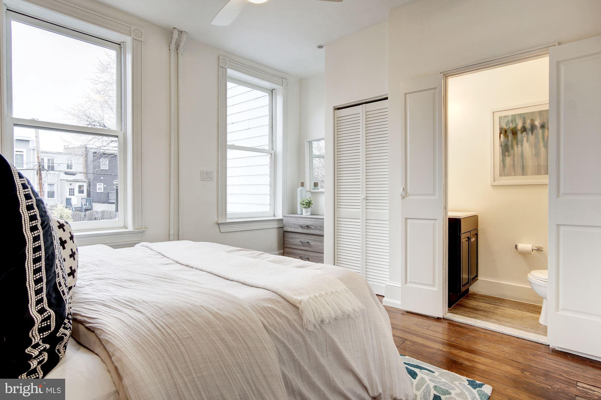 1144 5th Street Northeast Washington, DC 20002 - Photo 9 of 37 Powder Room in Main Level Bedroom