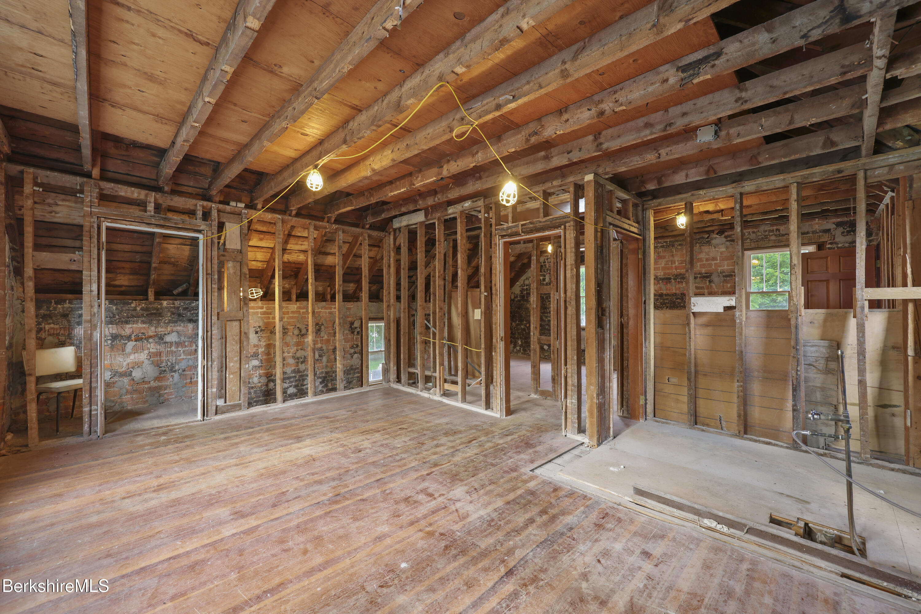 84 Notch Road North Adams, MA 01247 - Photo 21 of 30 a view of an empty room with wooden walls
