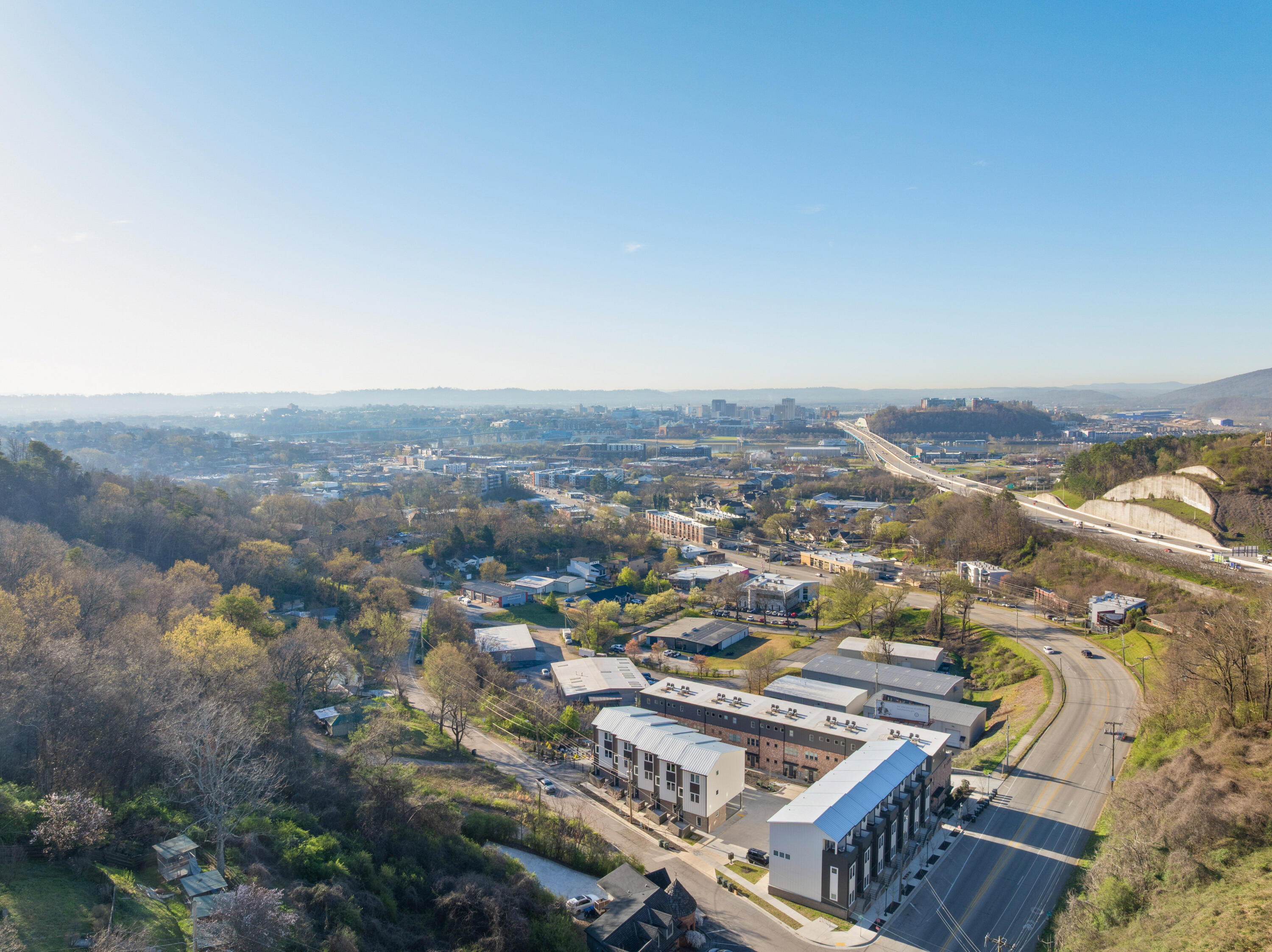 1131 Stringers Ridge Road, Unit 8K Chattanooga, TN 37405 - Photo 36 of 51 08 - 1131 Stringers Ridge - Drone