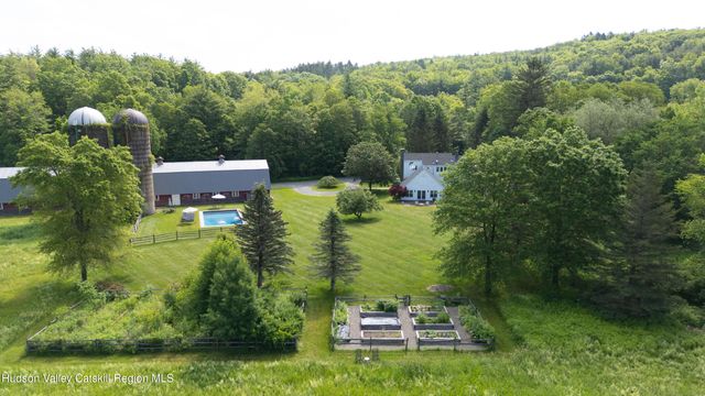 a view of a house with pool