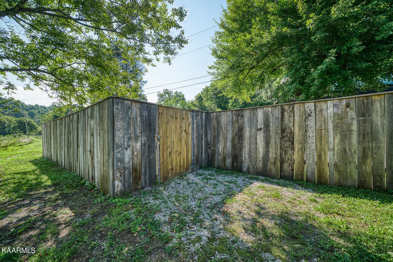 115 Spring Street Lancing, TN 37770 - Photo 3 of 33 a view of backyard with wooden fences