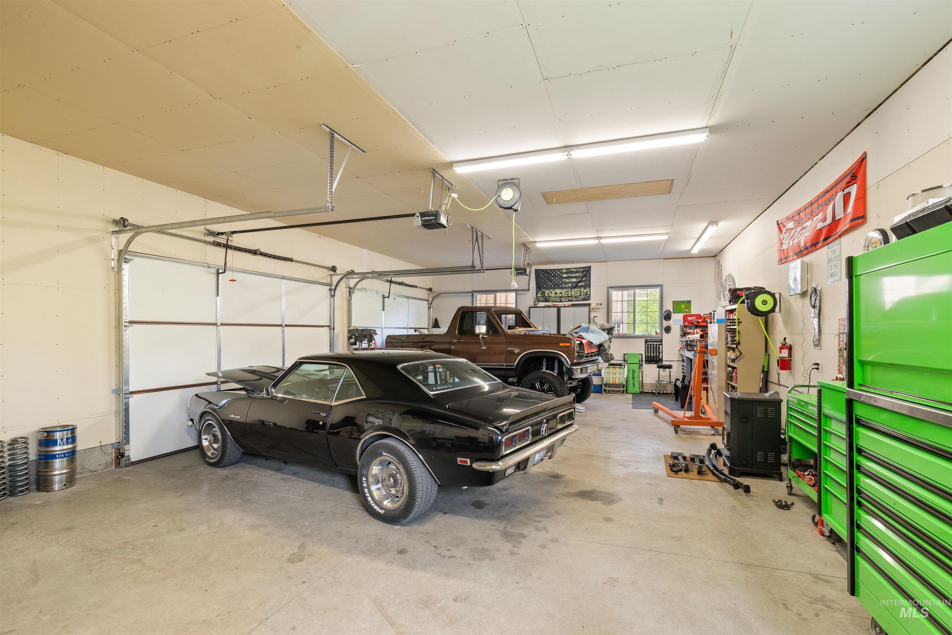 643 Adams Road Orofino, ID 83544 - Photo 16 of 50 Garage with a garage door opener