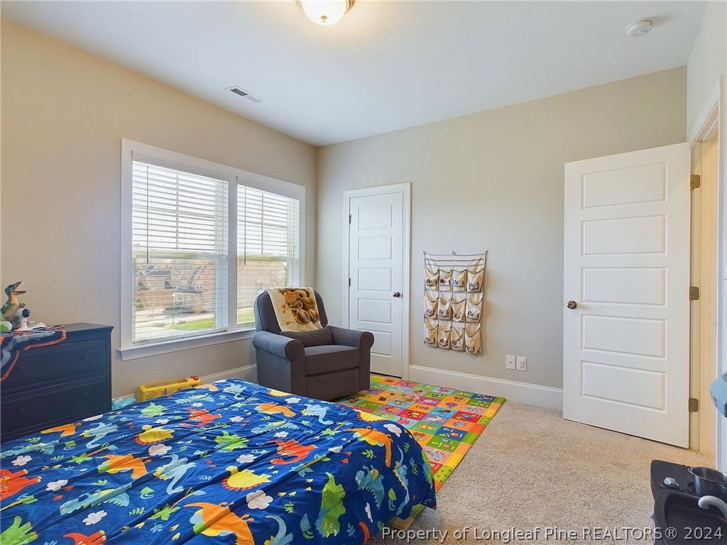 4001 Banks Stone Drive Raleigh, NC 27603 - Photo 33 of 50 a bedroom with furniture and a window