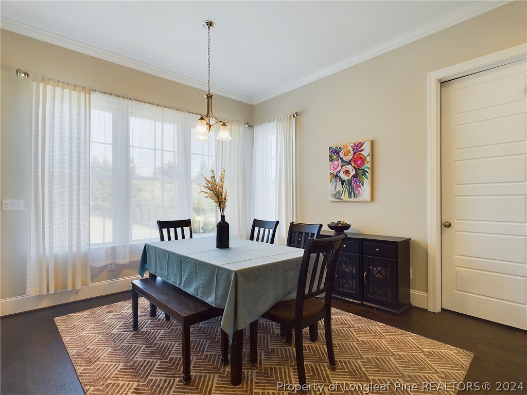 4001 Banks Stone Drive Raleigh, NC 27603 - Photo 10 of 50 a view of a dining room with furniture