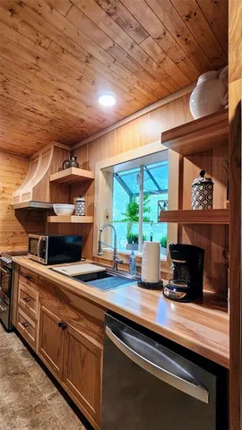 a close up of a stove top oven