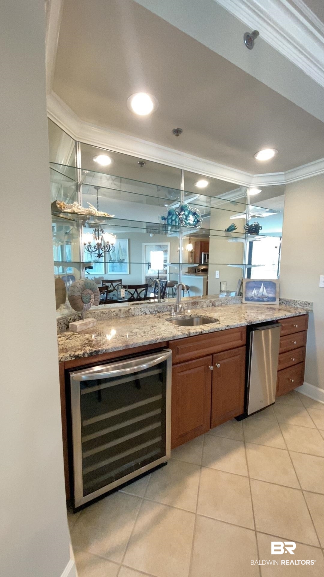 27582 Canal Road, Unit 2209 Orange Beach, AL 36561 - Photo 8 of 34 Wine fridge and icemaker for entertaining