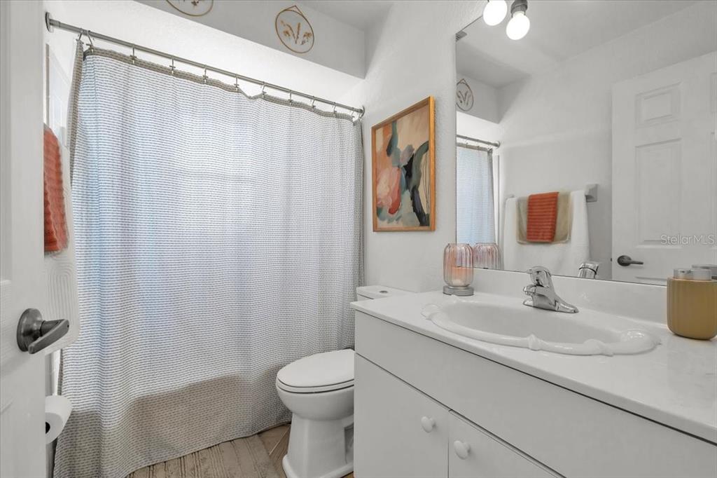 320 Tandil Street Punta Gorda, FL 33983 - Photo 47 of 67 a bathroom with a sink a toilet and shower